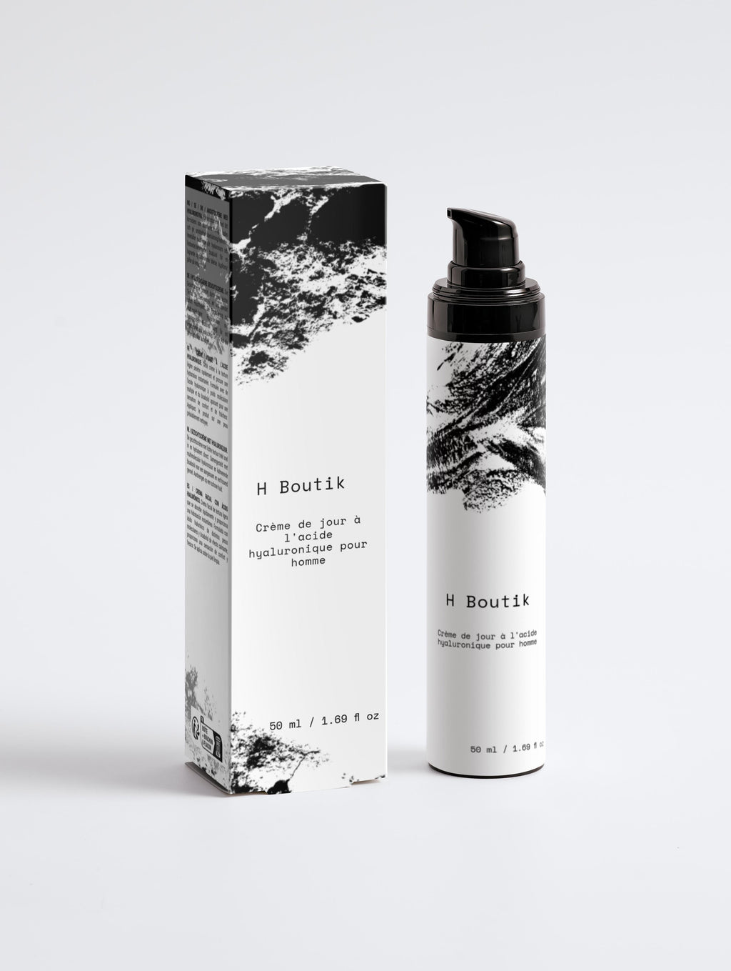 Crème pour le visage à l'acide hyaluronique pour hommes