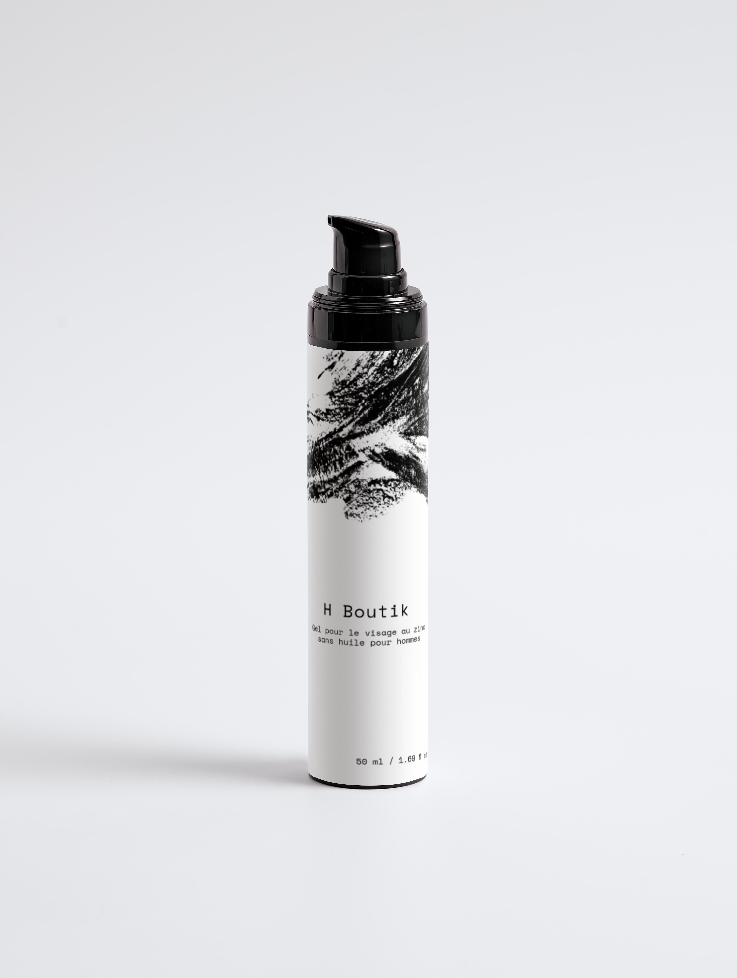 Gel pour le visage au zinc sans huile pour hommes