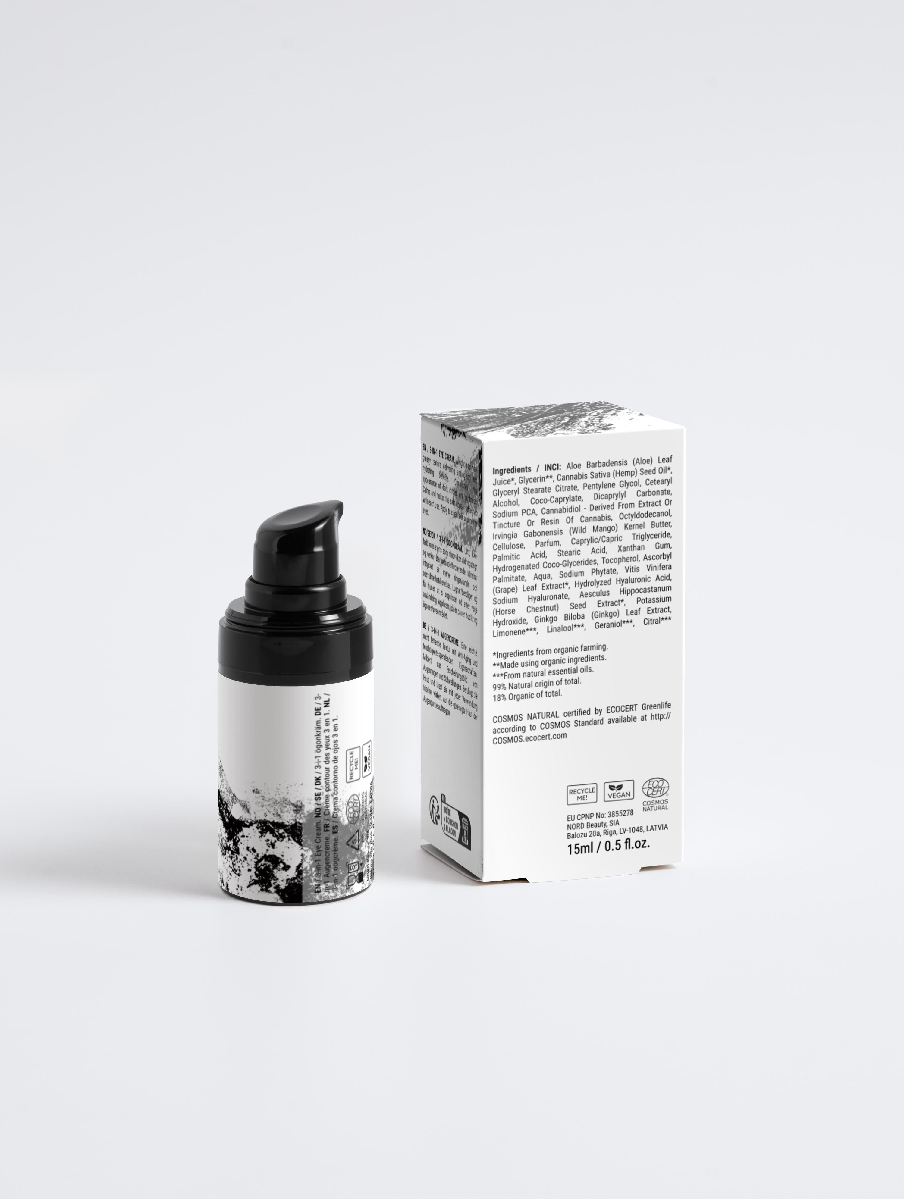 Crème pour les yeux 3-in-1 Homme