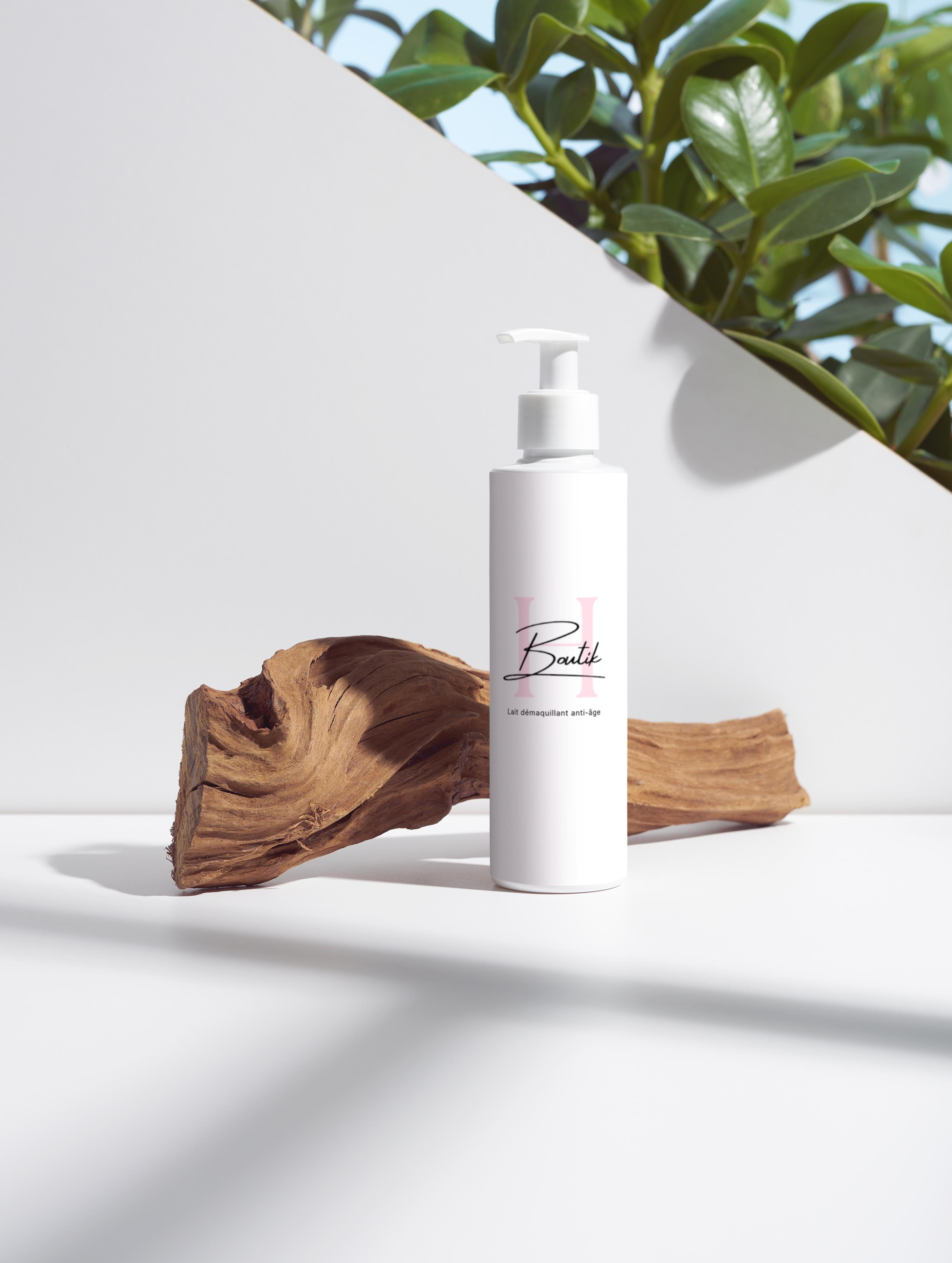 Lait démaquillant anti-âge